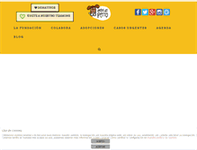 Tablet Screenshot of amigosdelperro.org